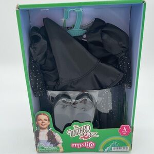 My Life As Wizard Of Oz Wicked Witch Fashion Set Fits 18" Dolls